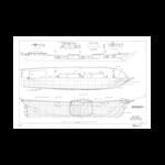 Piscataqua River Wherry  Mystic Seaport Ships Plans